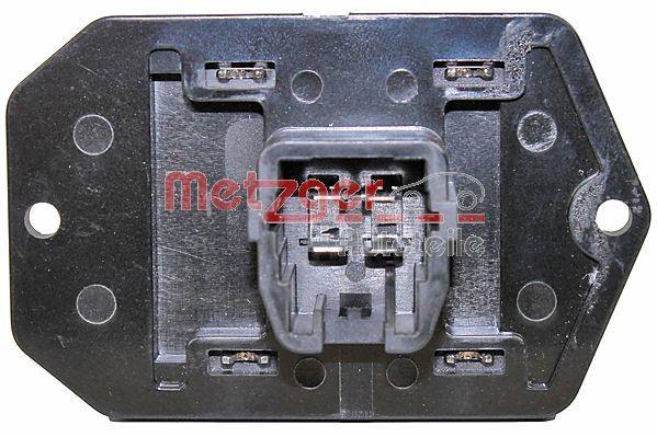 Résistance, pulseur d'air habitacle (Élément de commande, chauffage/ventilation) METZGER ref. 0917353